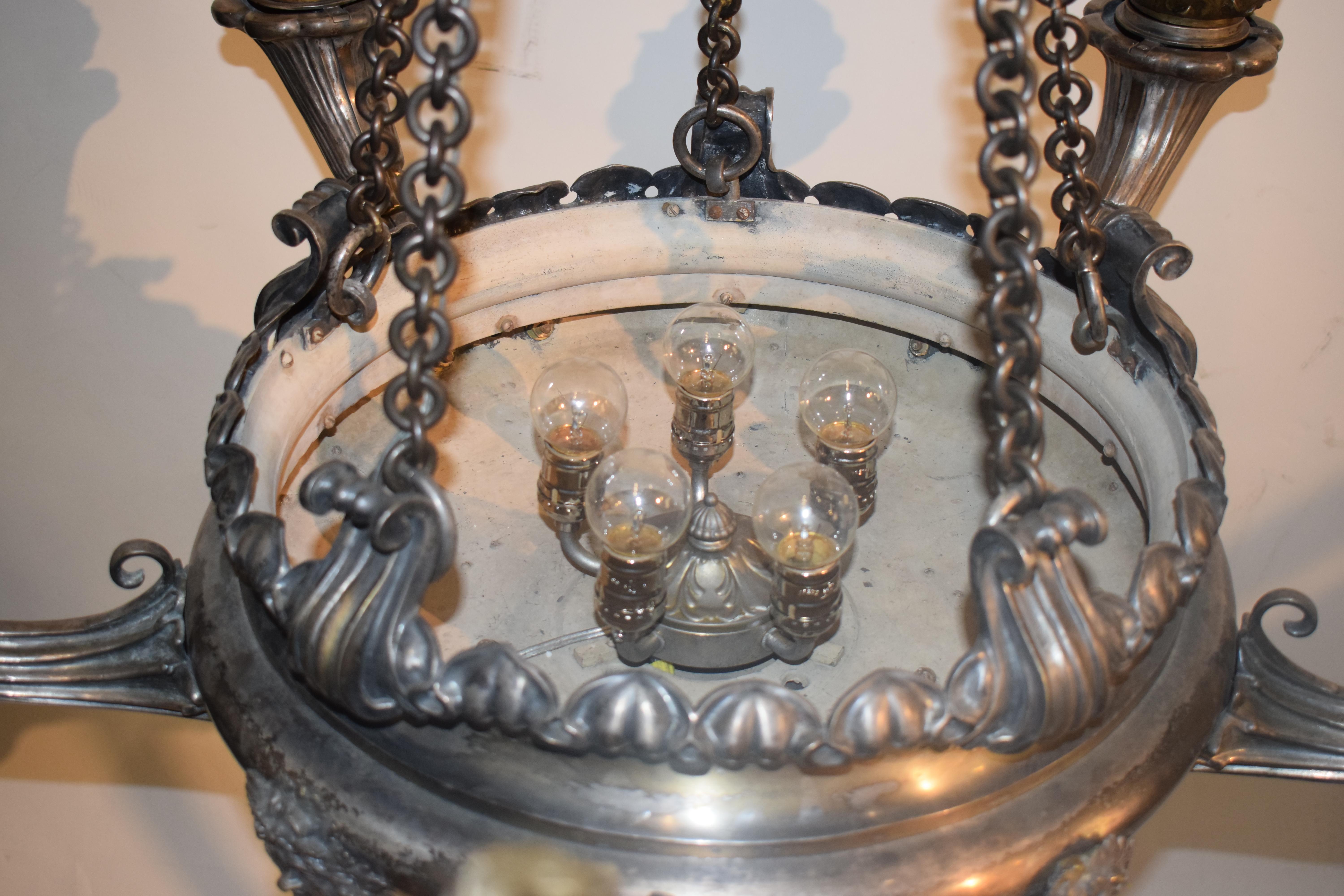 Empire Style Chandelier.  For Sale 13