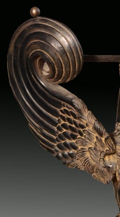 Empire style console leg. Resin. 20th century.