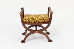 Empire Style Curule Seat, 19th century