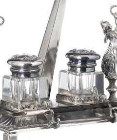 Empire style desktop inkwell