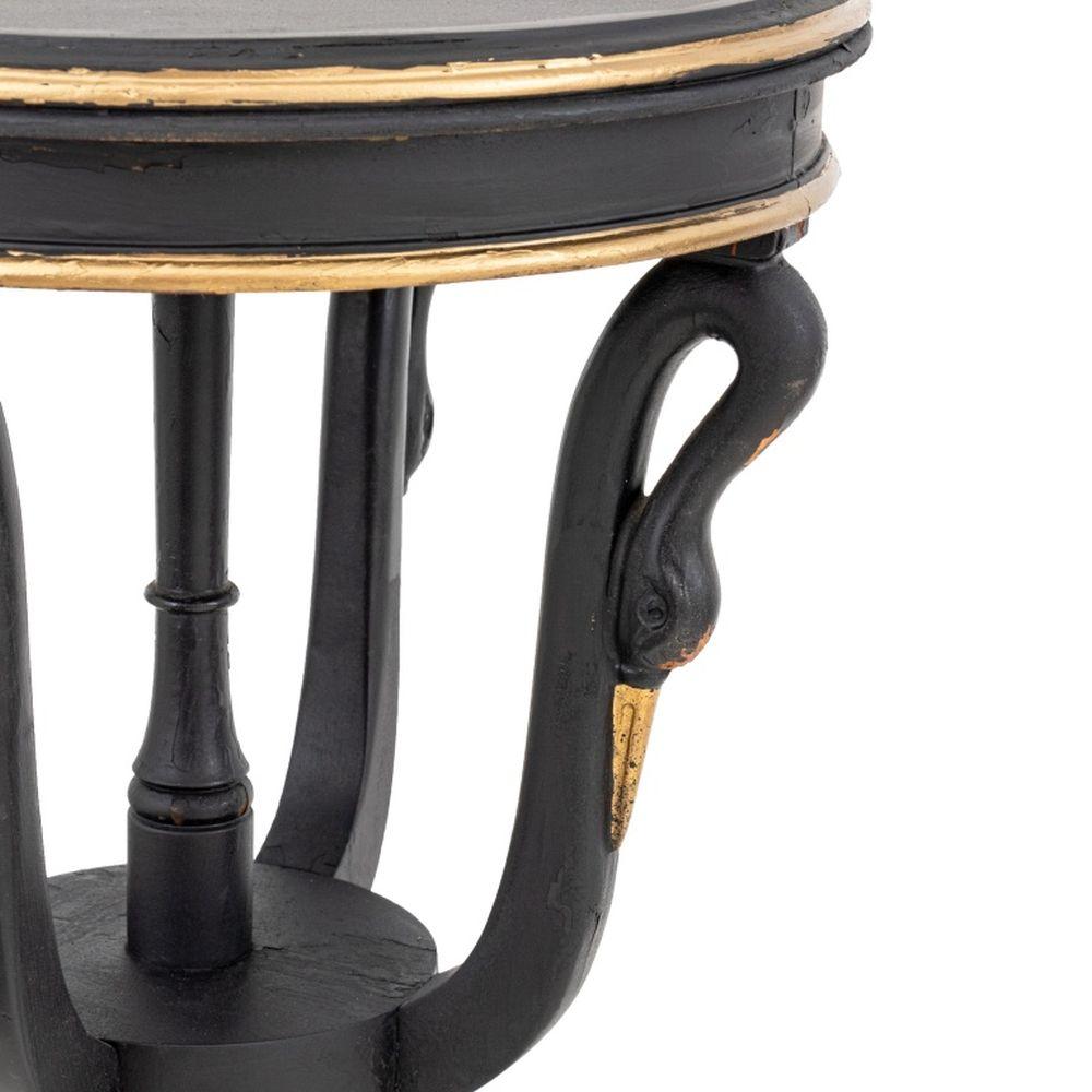 20th Century Empire Style Ebonized & Giltwood Pedestals, 2 For Sale