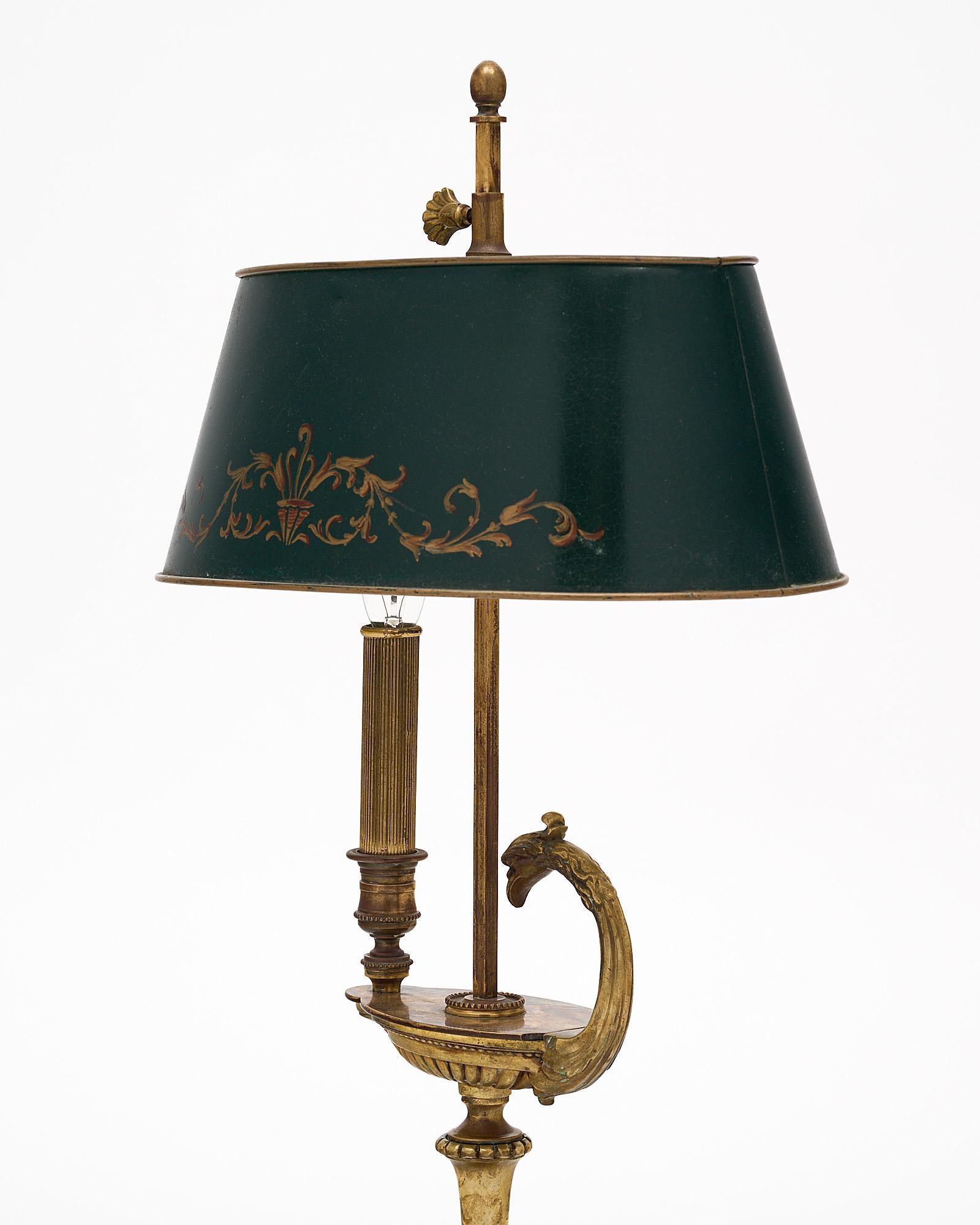 Empire Style French Antique Lamp For Sale 2