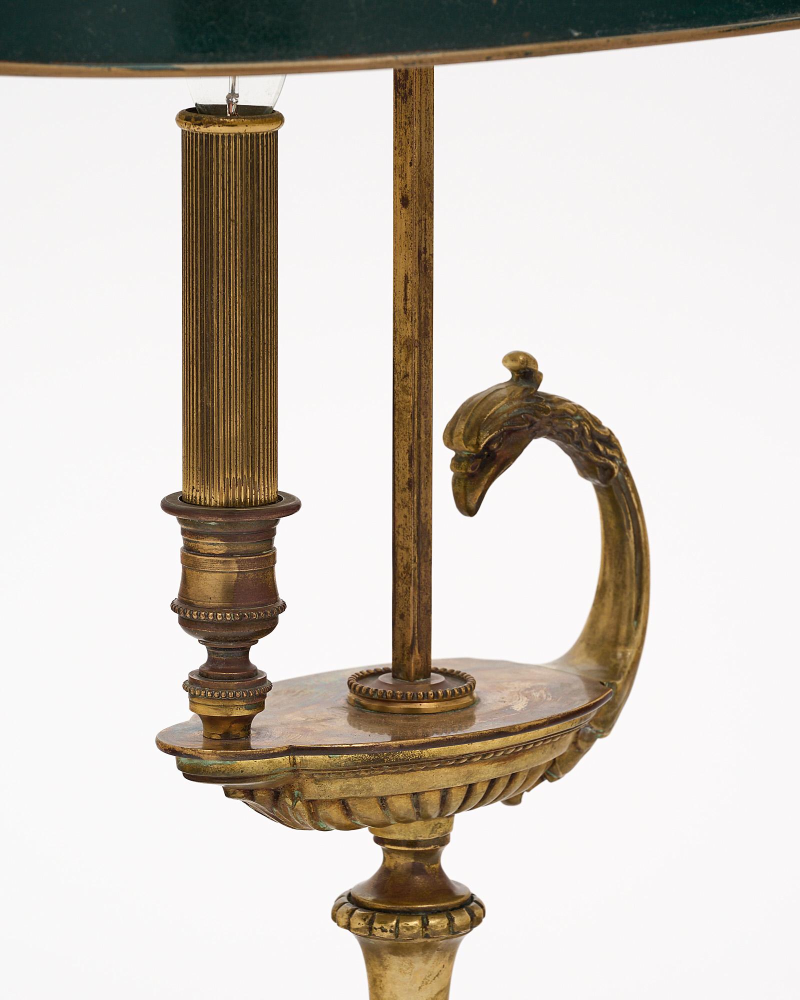 Französische antike Lampe im Empire-Stil im Angebot 4