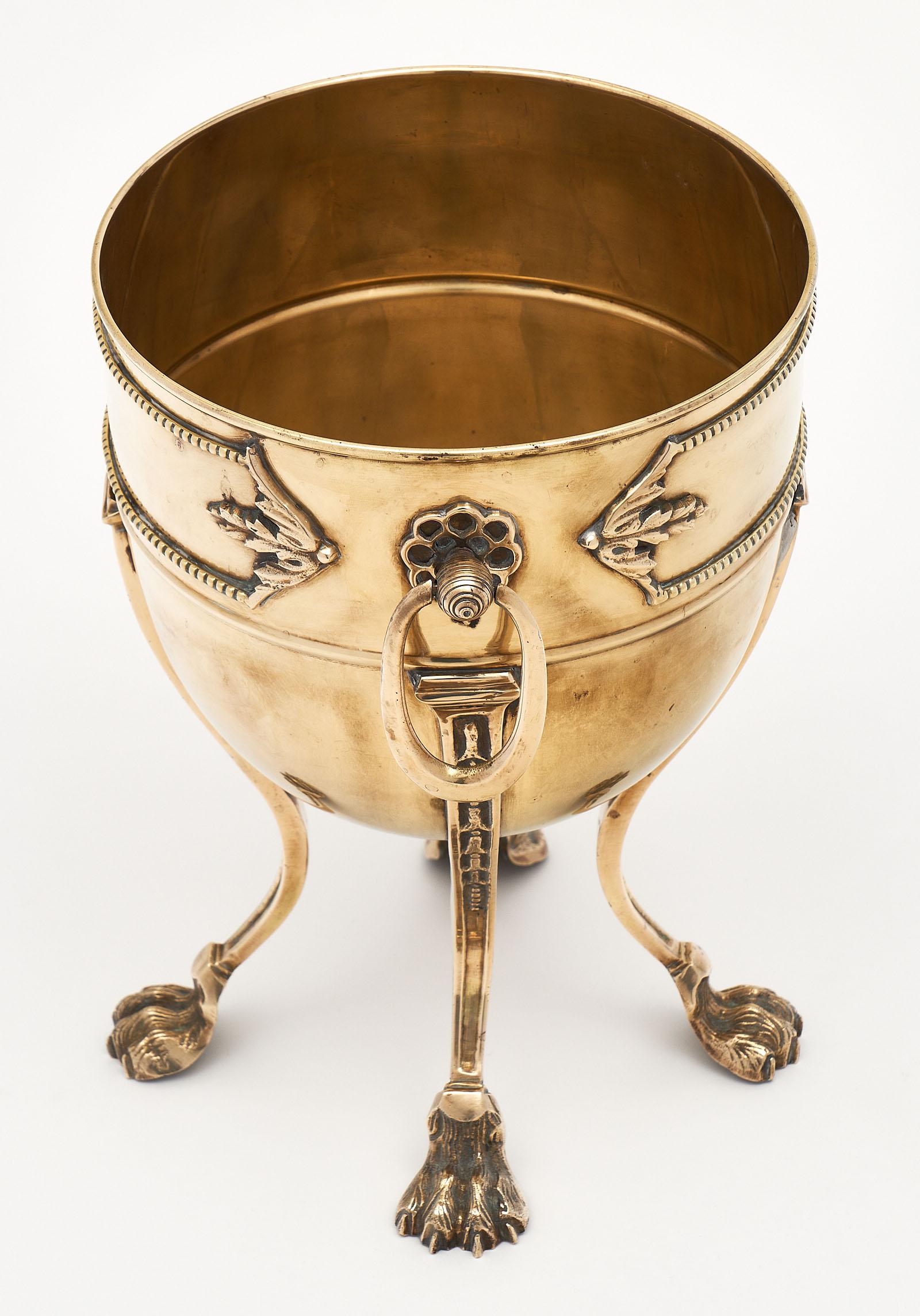 Empire Style French Brass Planters 4