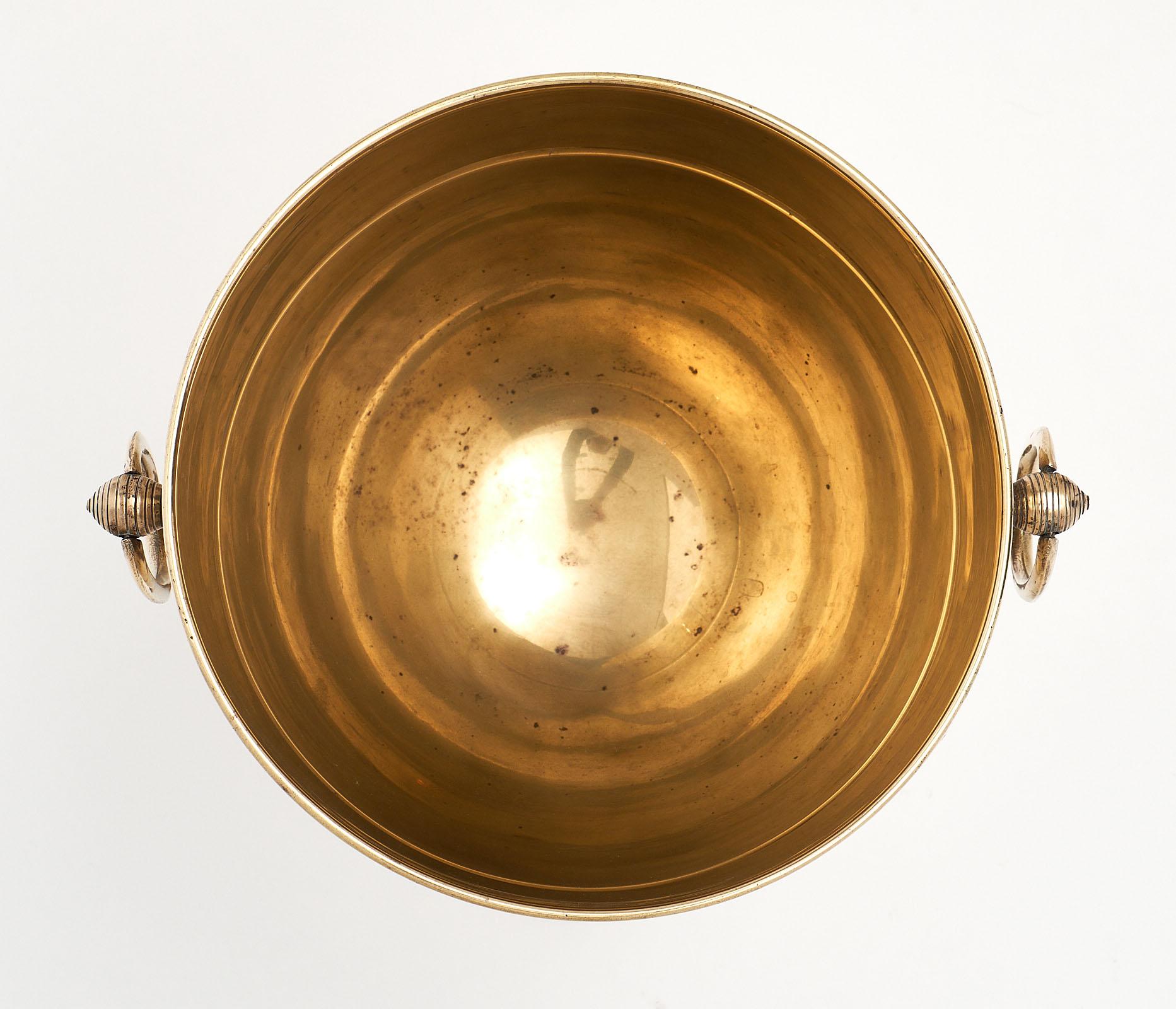 Empire Style French Brass Planters 5