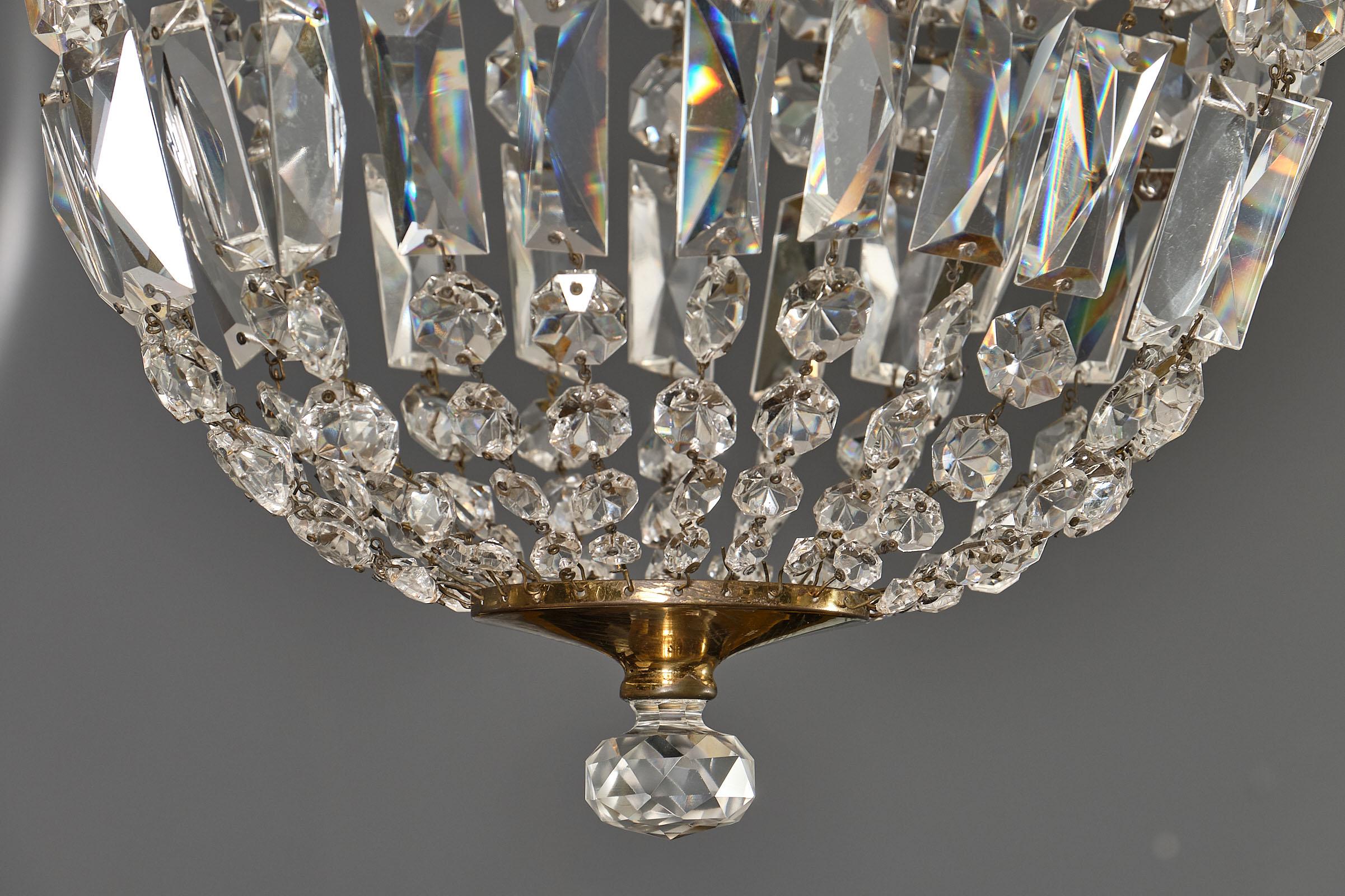 Empire Style French Crystal Chandelier 2