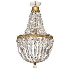Empire Style French Crystal Chandelier