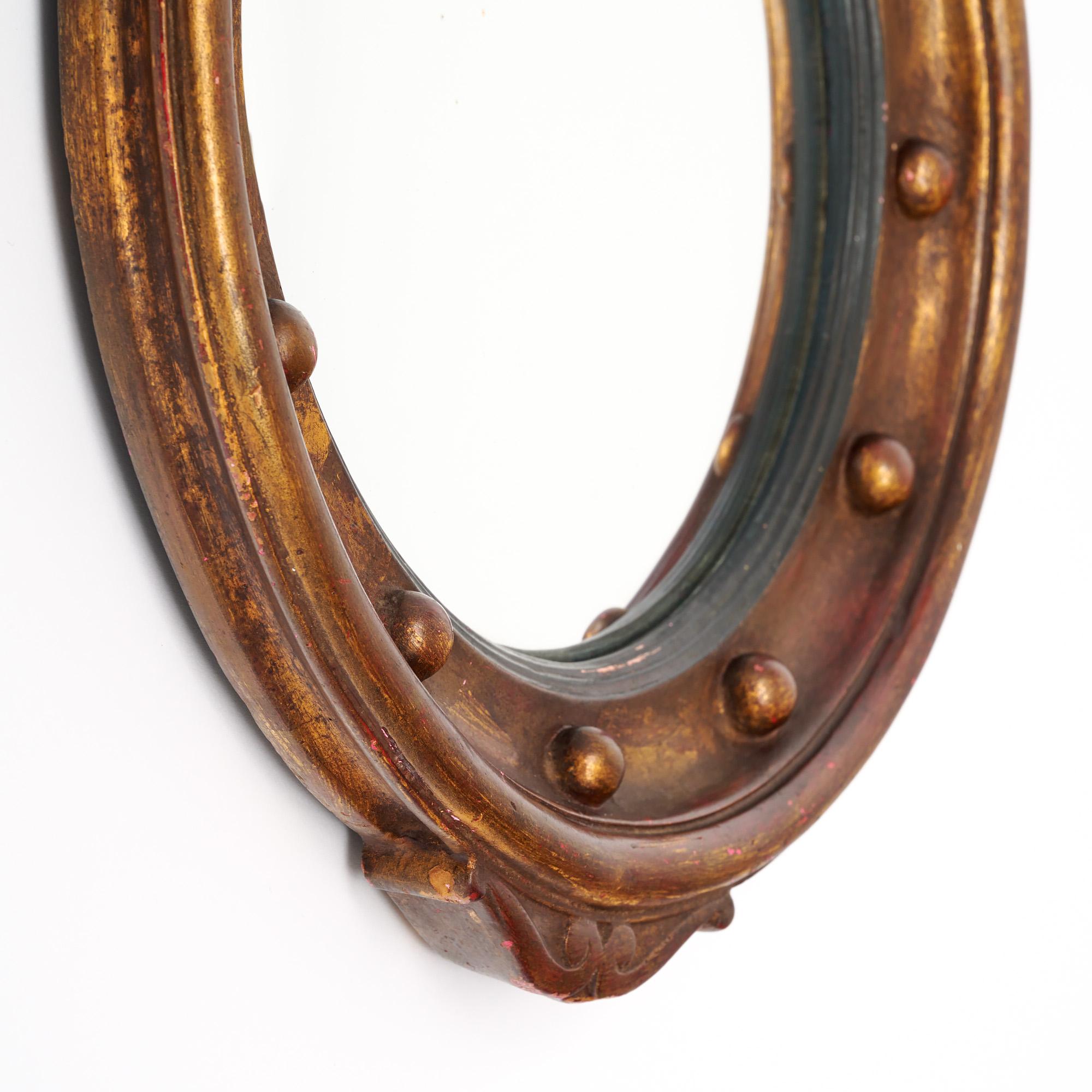 Francese Specchio a forma di aquila francese in stile impero in vendita