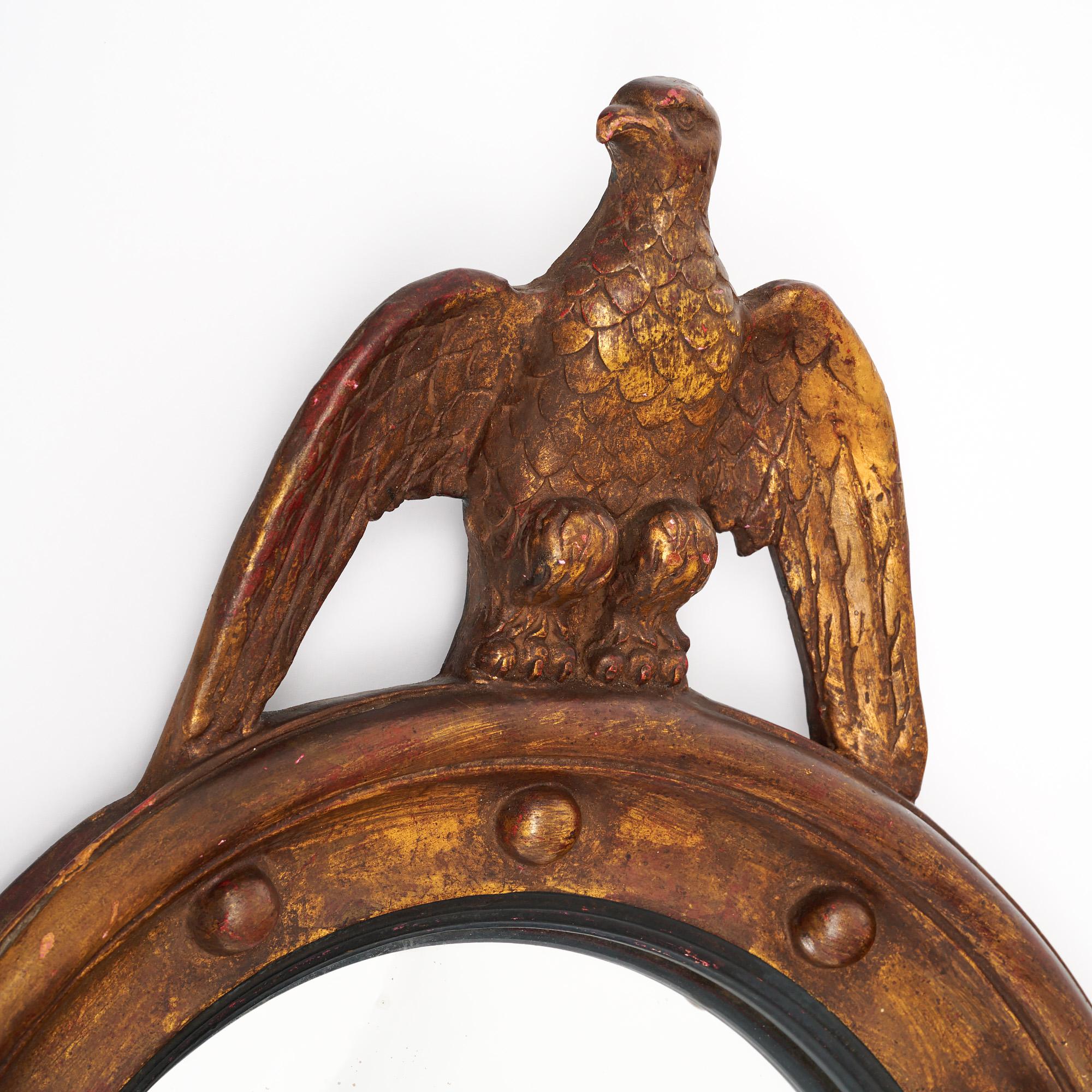 Specchio a forma di aquila francese in stile impero in vendita 1