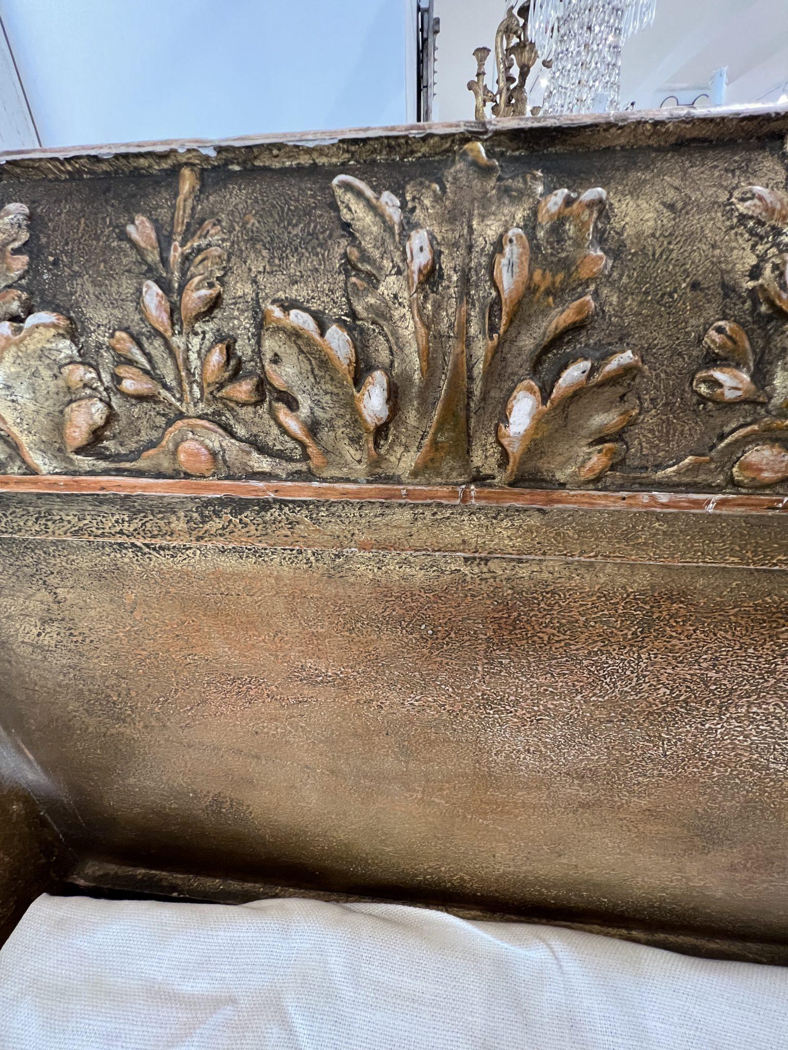 Empire Style Gilded Daybed, 19th Century 5