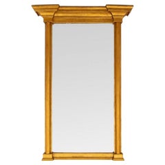Empire Style Giltwood Wall Mirror