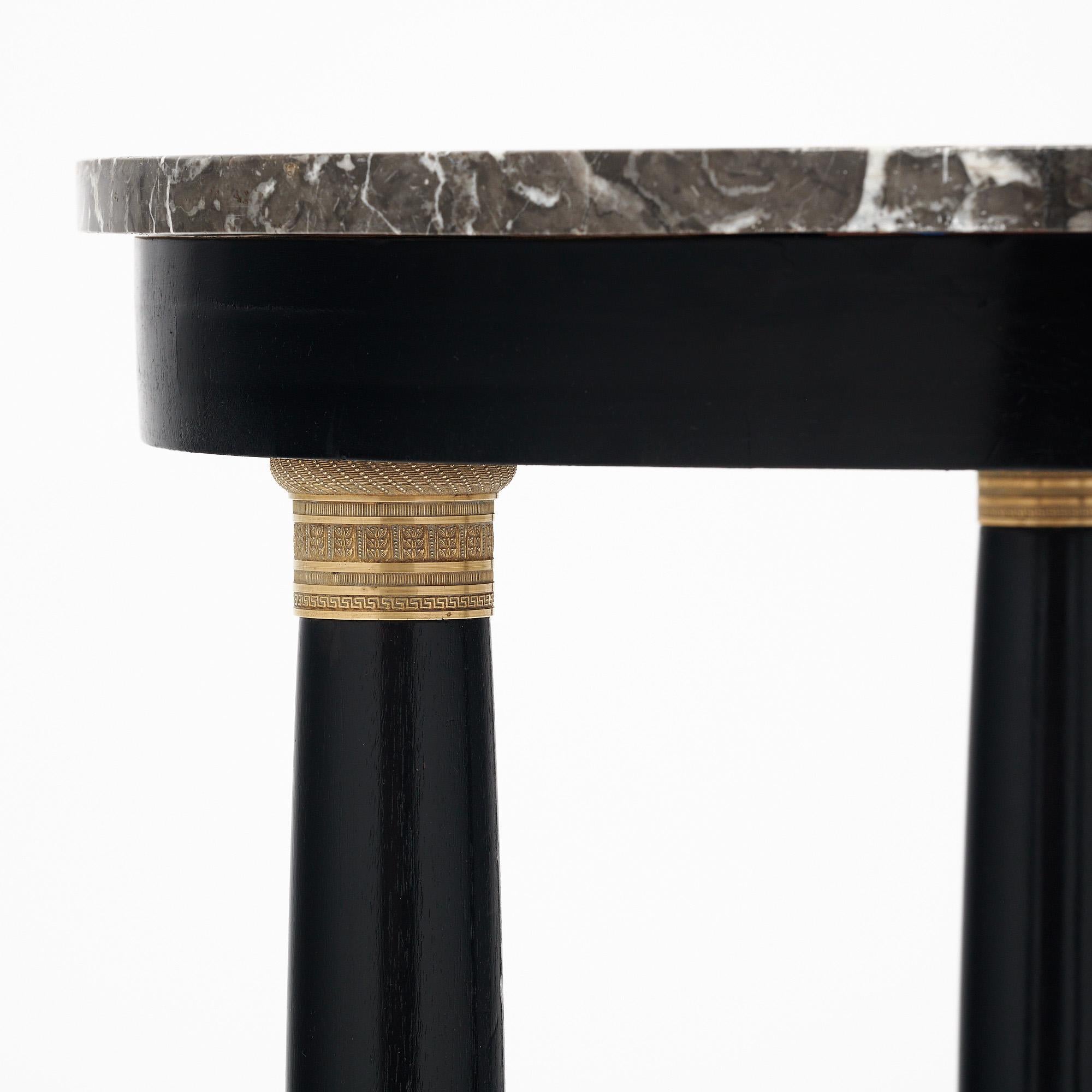 Empire Stil Gueridon Beistelltisch im Angebot 1