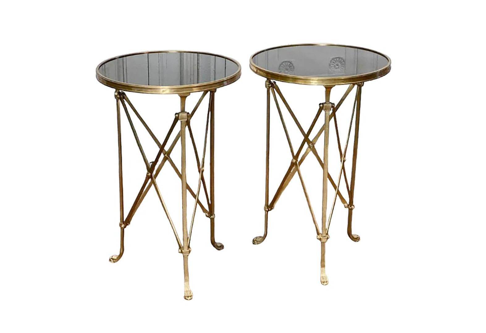 Empire Style Gueridon Tables  For Sale 1