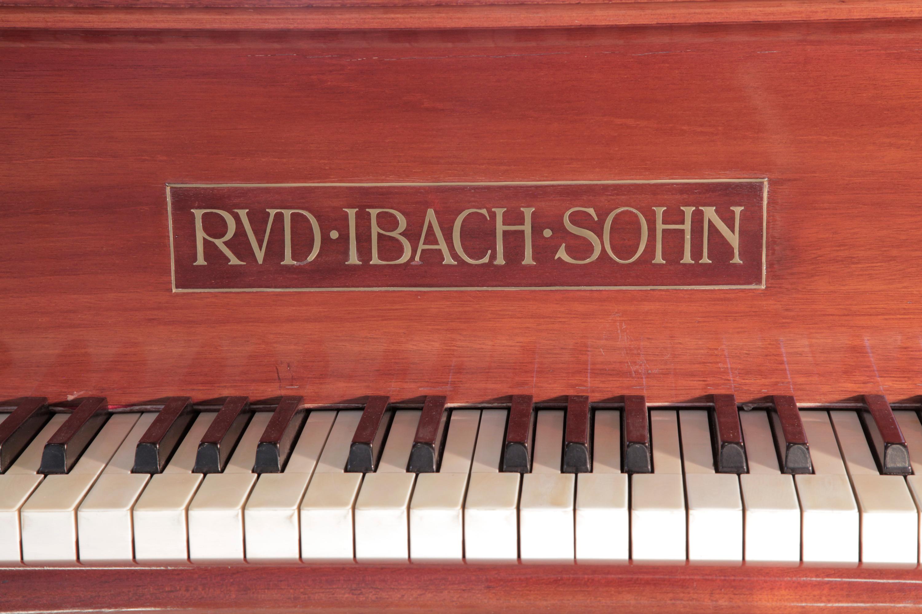 Ibach Modèle 2 Grand Piano de Style Empire Boîtier en Acajou Montures en Ormolu en vente 7