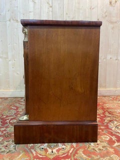 Empire-Style Mahogany Commode, "Return From Egypt" Style, 19th Century