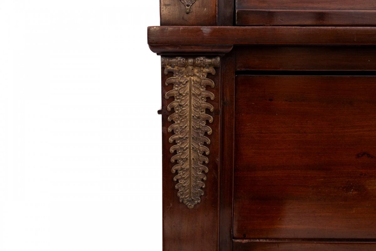 French Empire style mahogany secretary, France, late 19th century
