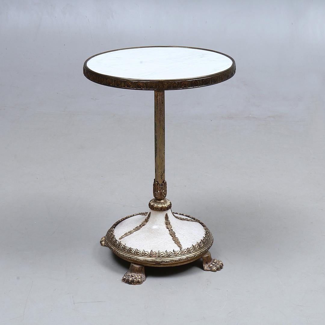 Empire Style Marble Side Table 1