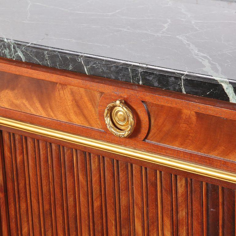 French Empire-Style Marble-Top Sideboard