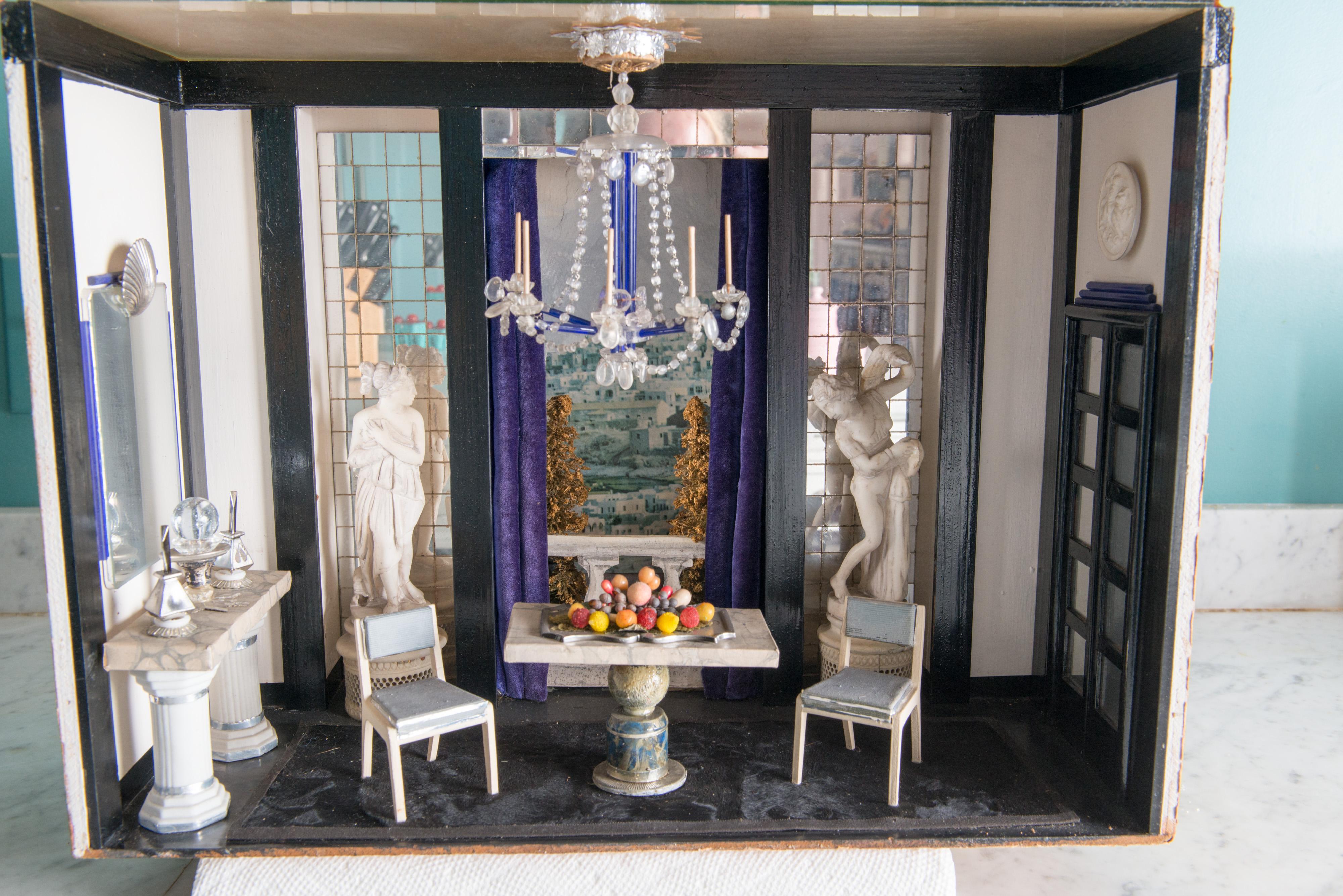 Empire Style Miniature Room Attributed to Narcissa Thorne 12