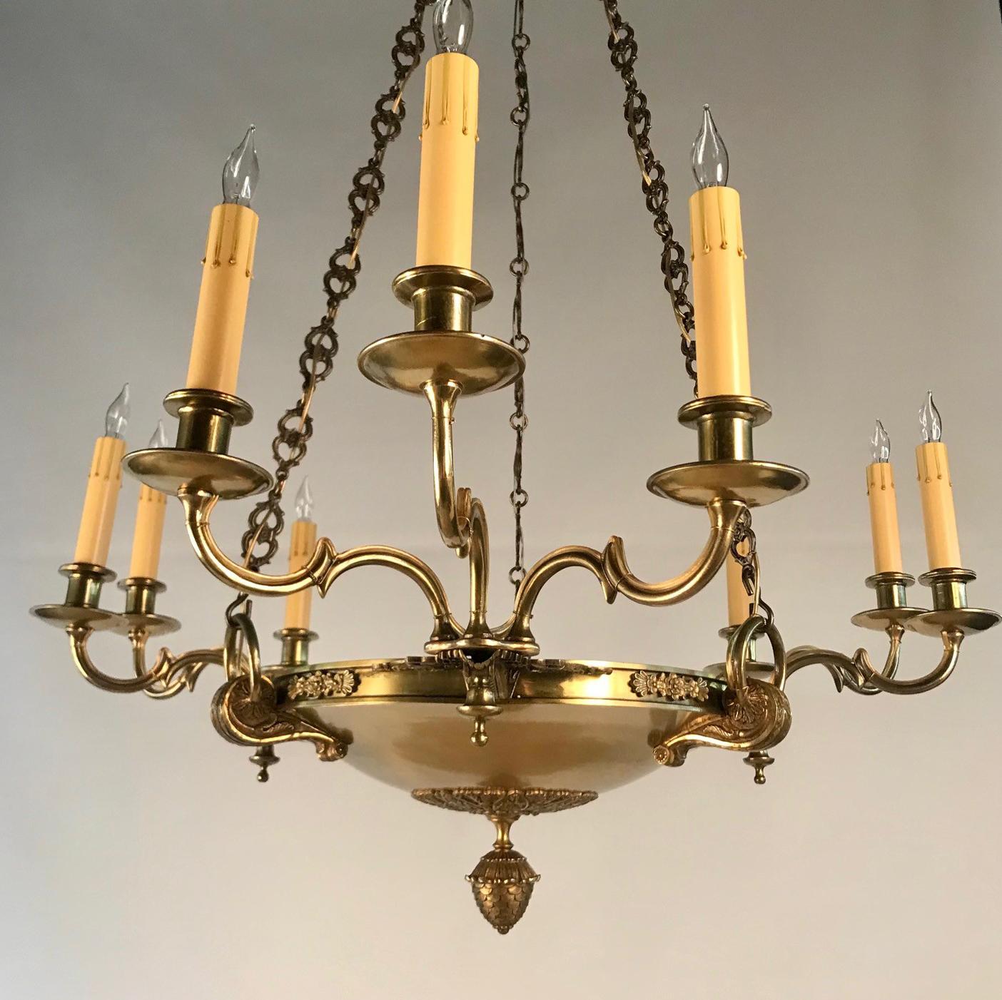 empire style chandeliers