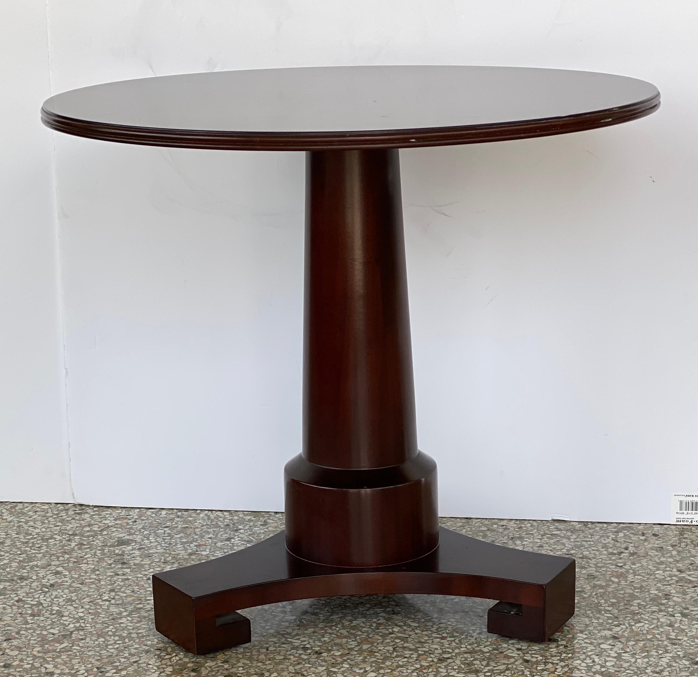 Hand-Crafted Empire Style Side Table by Baker For Sale