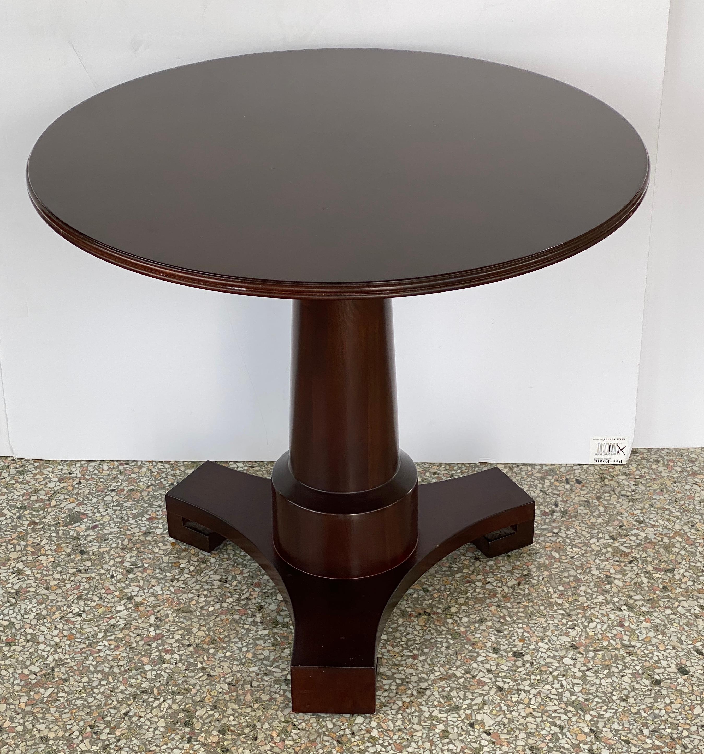 Empire Style Side Table by Baker For Sale 1