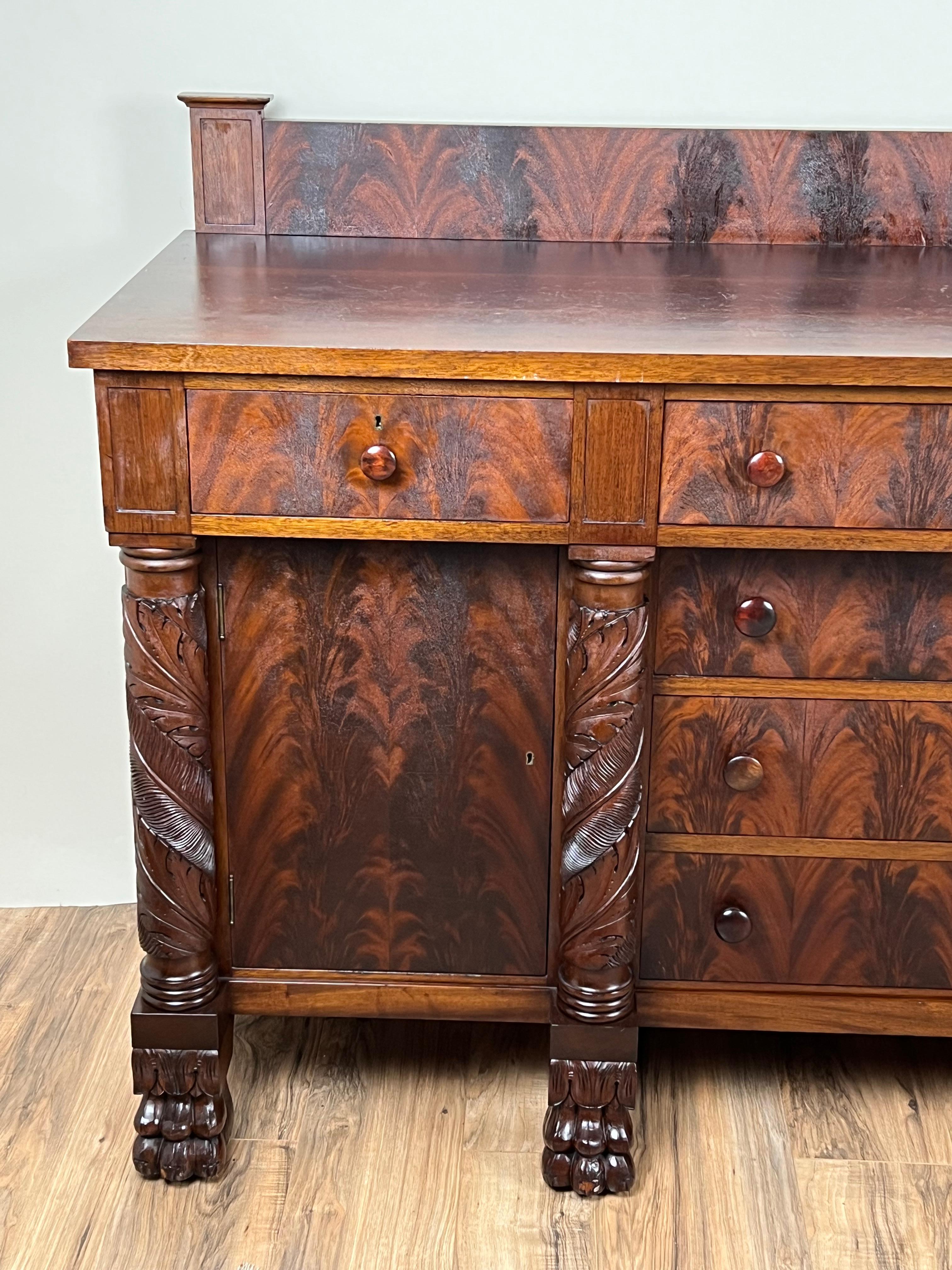 Empire Style Sideboard Purportedly From J.D. Rockefeller's Cleveland Mansion For Sale 1