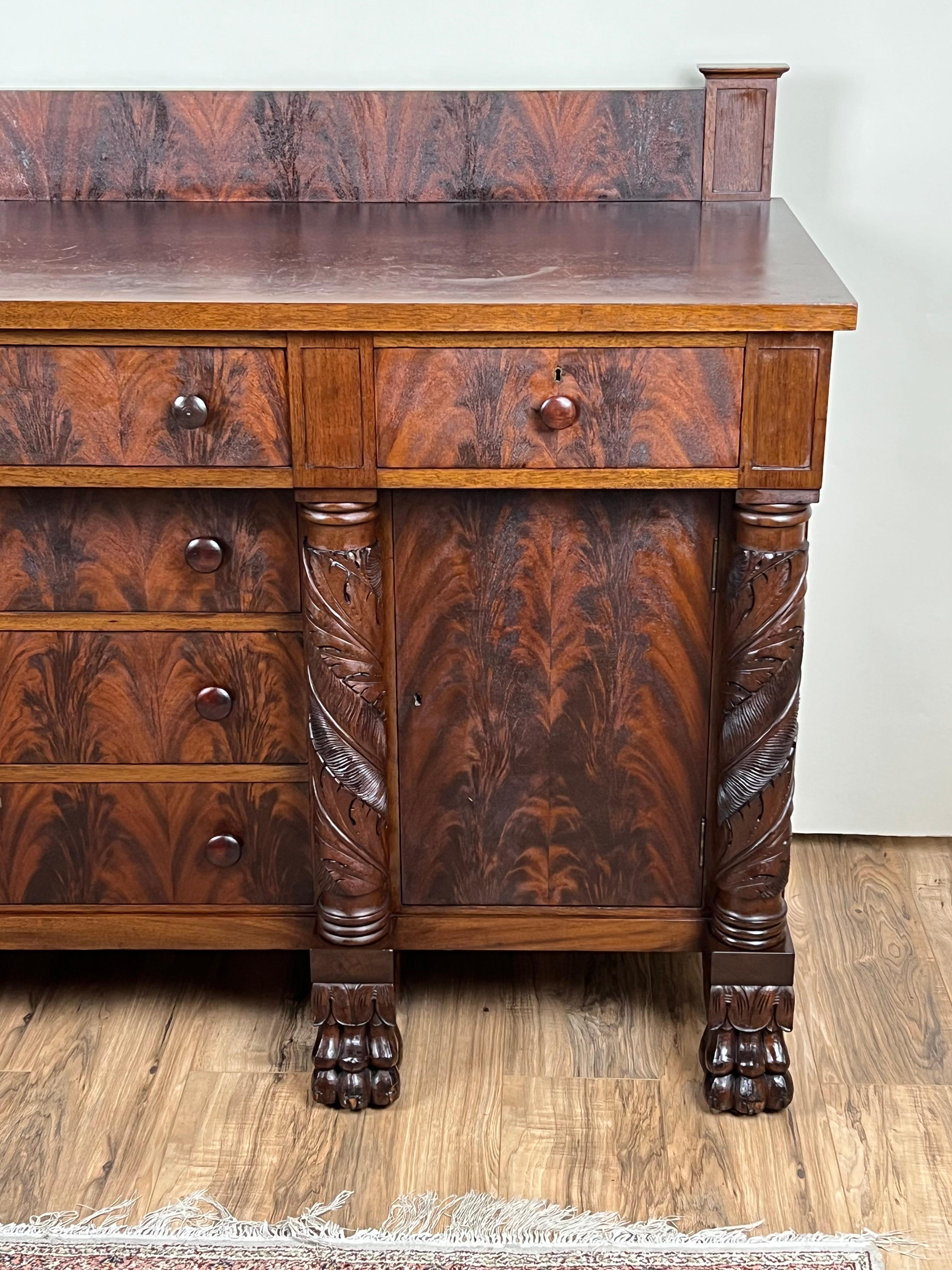 Empire Style Sideboard Purportedly From J.D. Rockefeller's Cleveland Mansion For Sale 2