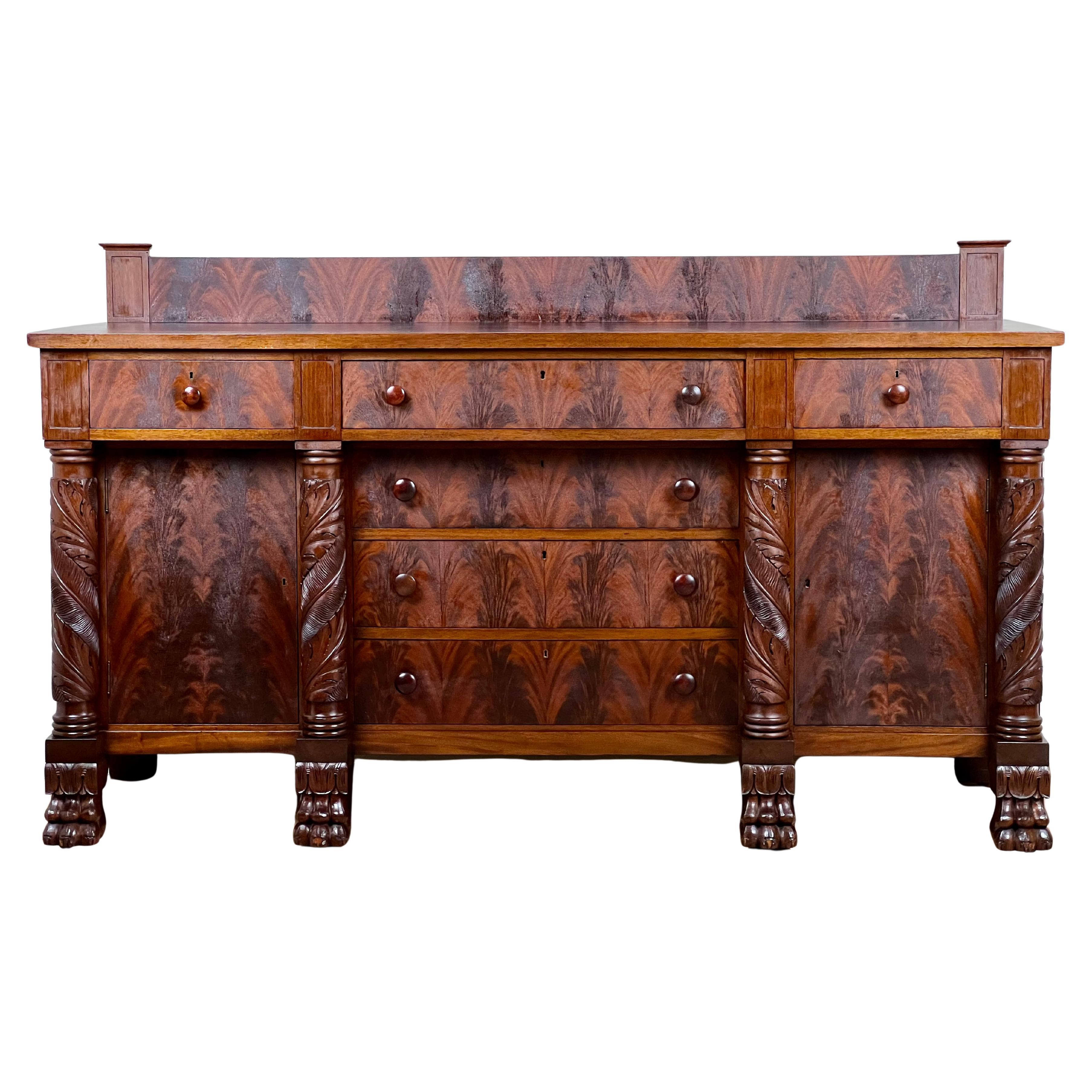 Empire Style Sideboard Purportedly From J.D. Rockefeller's Cleveland Mansion For Sale