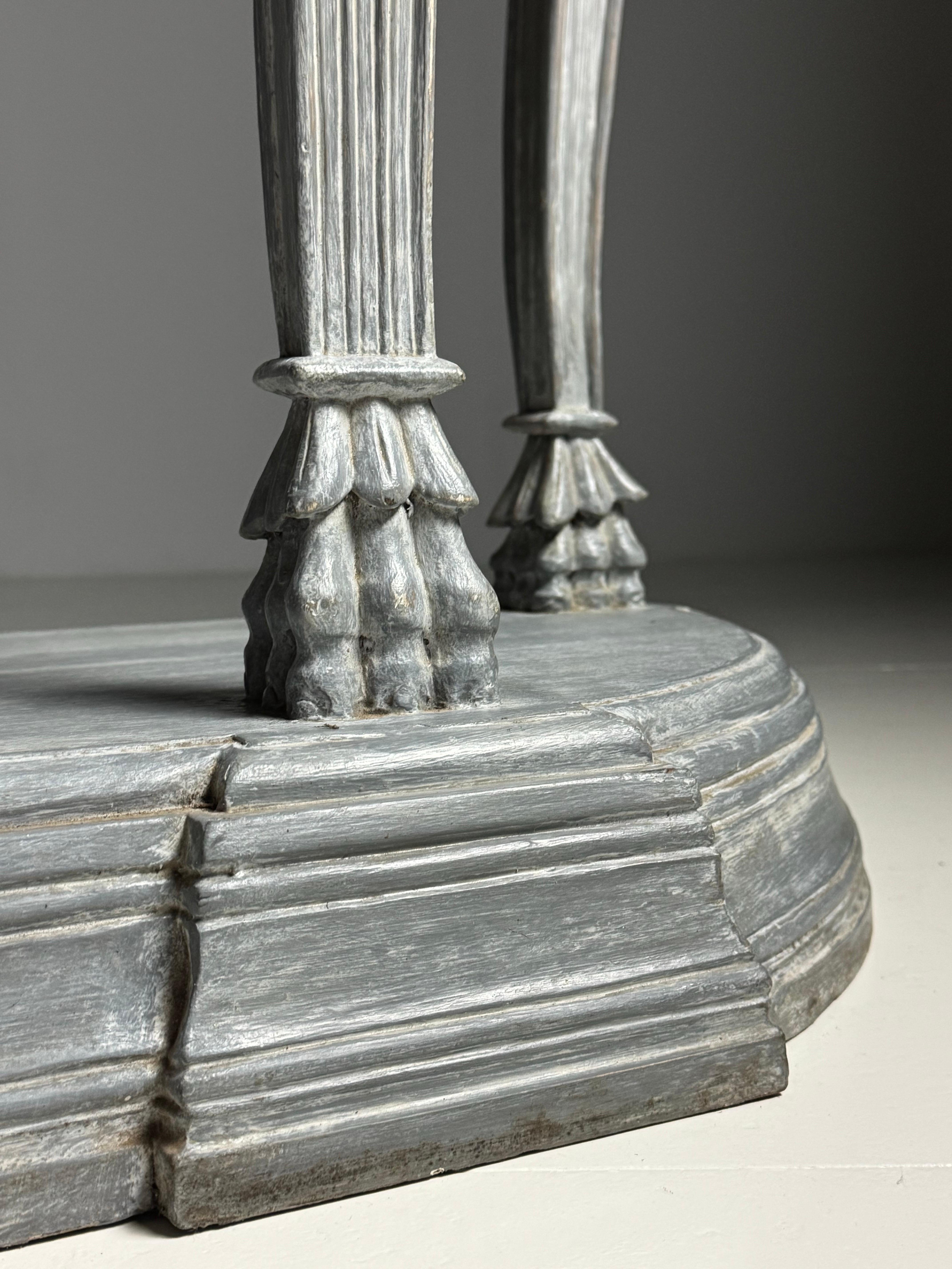 20th Century Empire Style Sidetable 20th century For Sale