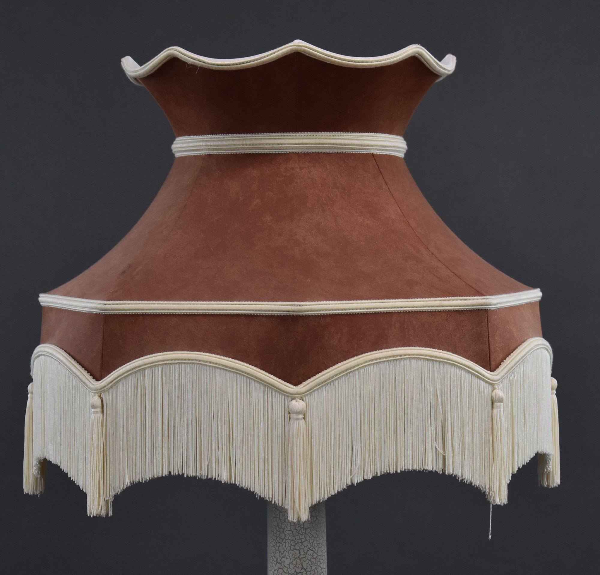 British Empire Style Single Lamp With Lamp Shade For Sale