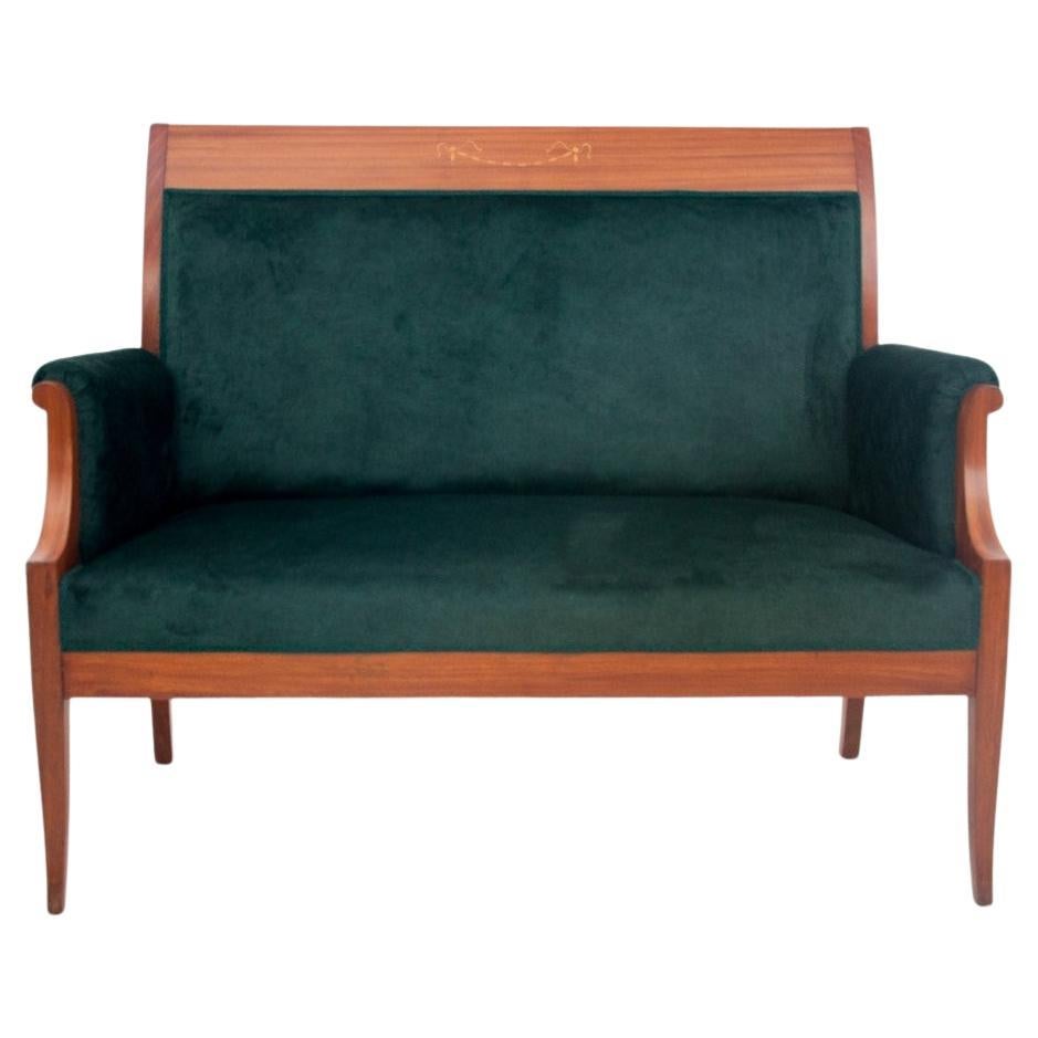 Empire style sofa, Northern Europe, circa 1840.