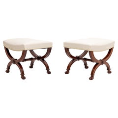 Empire-Style Stools, 2nd Half 19th Century