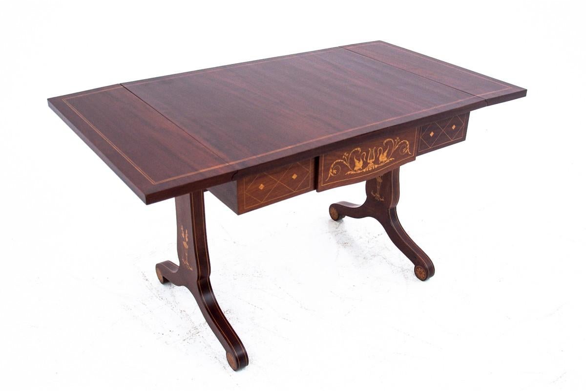 Empire Style Table with Chairs, Northern Europe, Mid-19th Century 8
