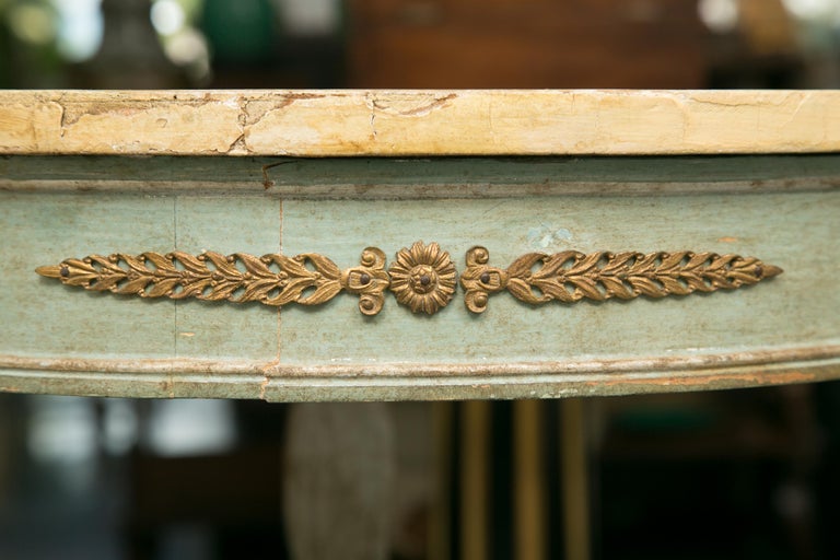 Empire Style Table with Sphinx Supports Side Table at 1stDibs