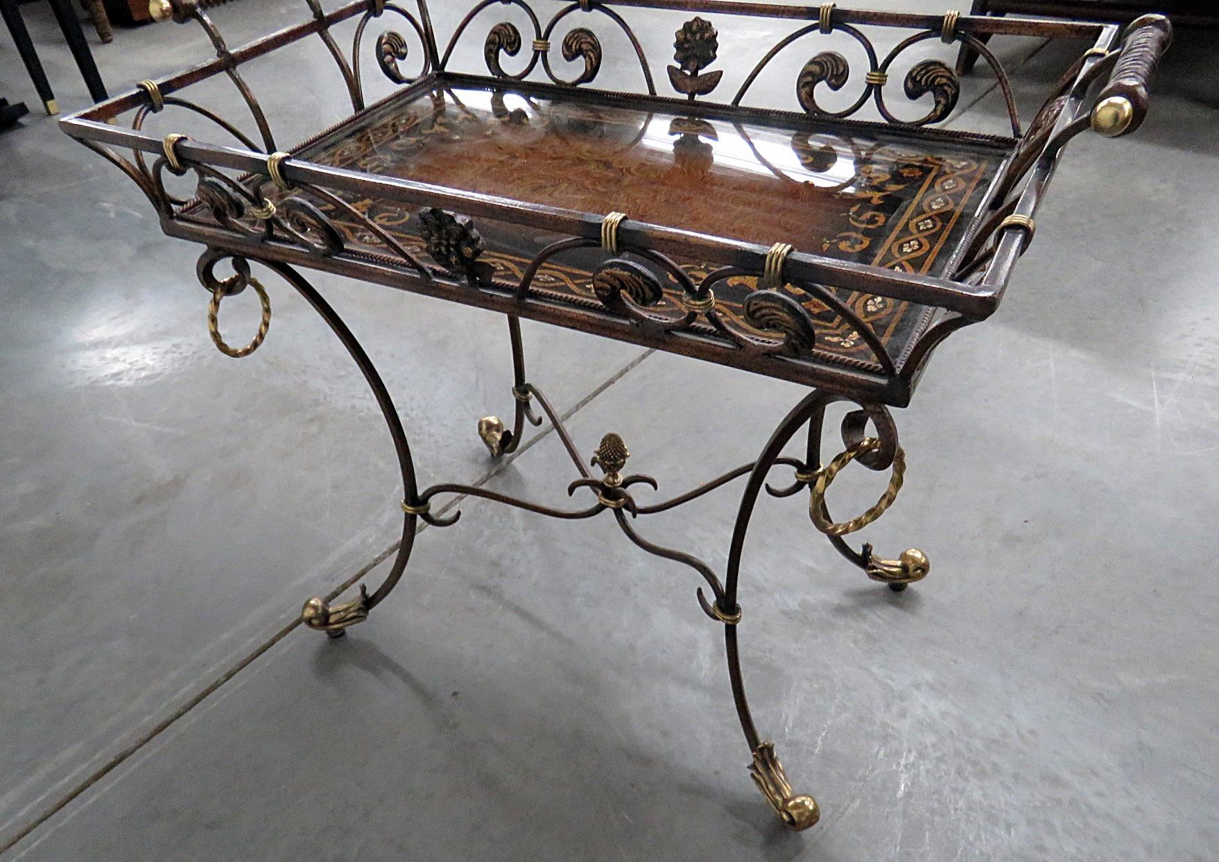 Empire Style Tray Top Coffee Table 3