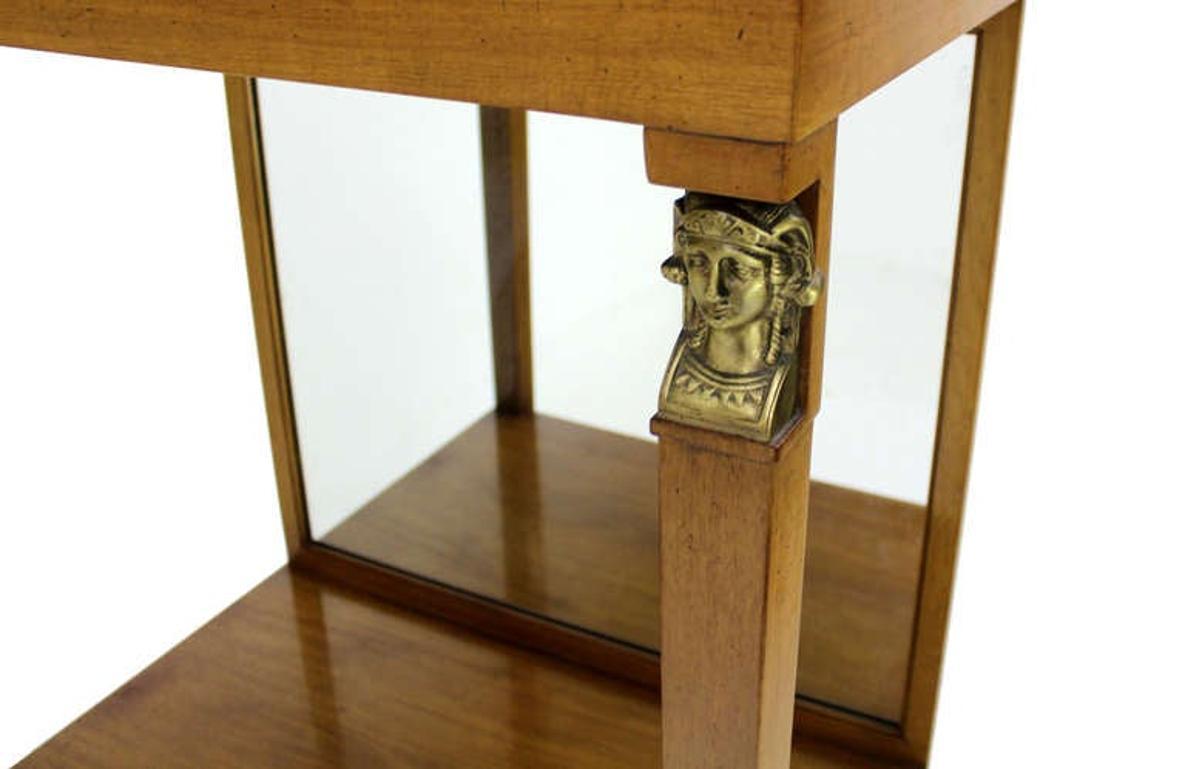 Grosfeld House unusual cabinet display chest of drawers mirror vanity MINT!