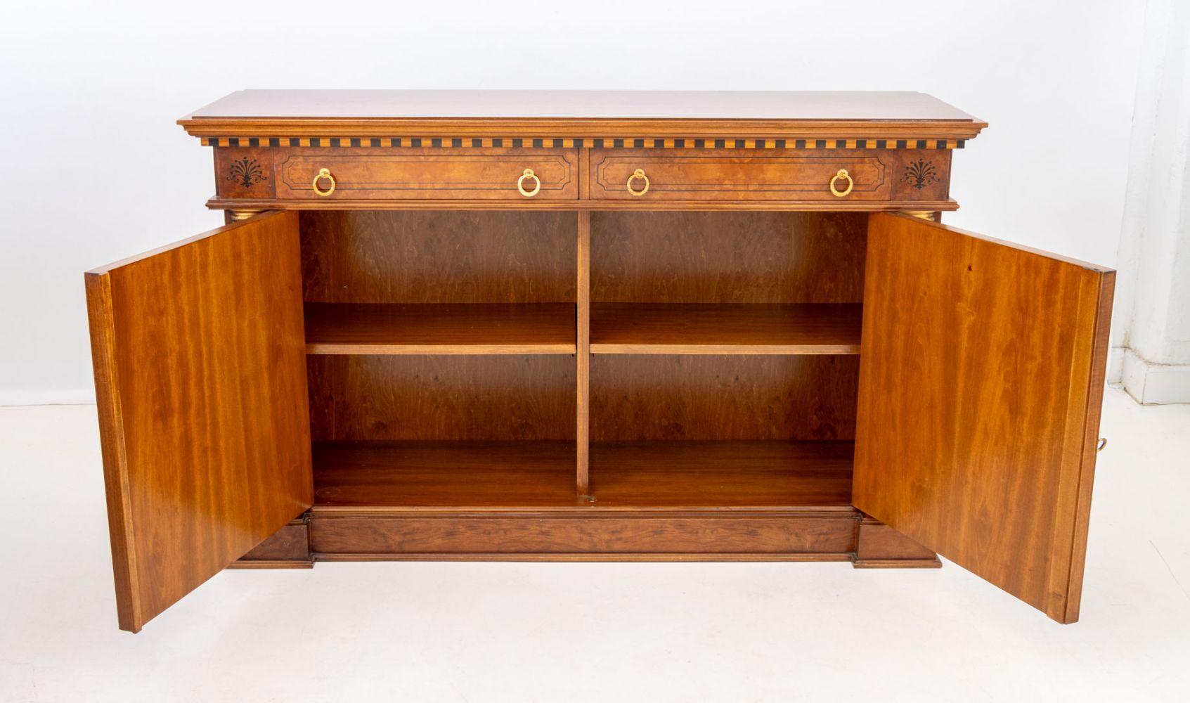 Ebanizzato Buffet in noce stile Impero in vendita