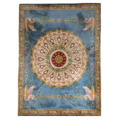 Vintage Empire Style Wool Rug