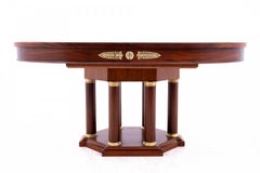 Empire table, France, circa 1820. After renovation.