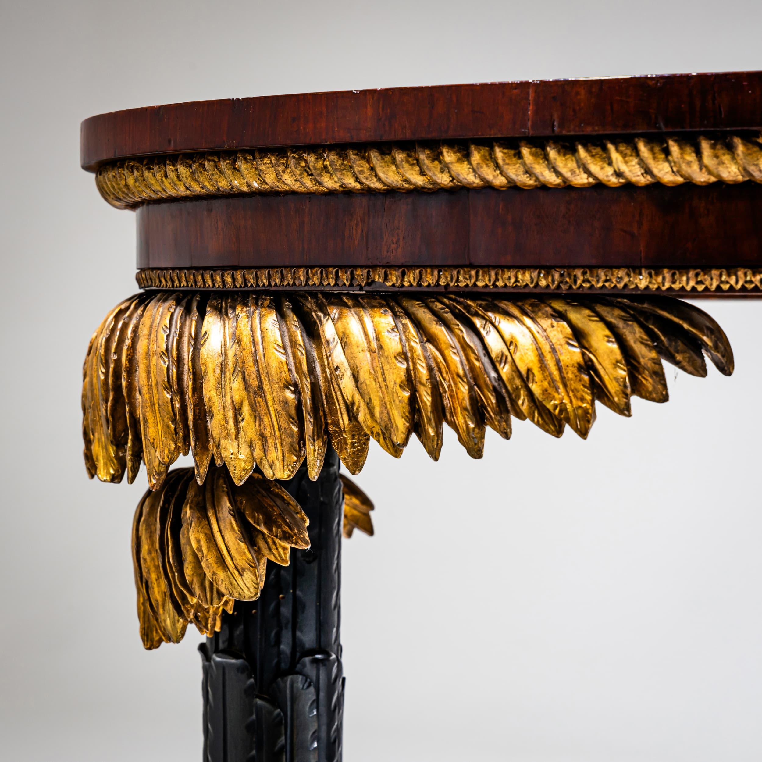 Empire Table with Palmettes, possibly Berlin / Gotha, circa 1820/25 For Sale 4