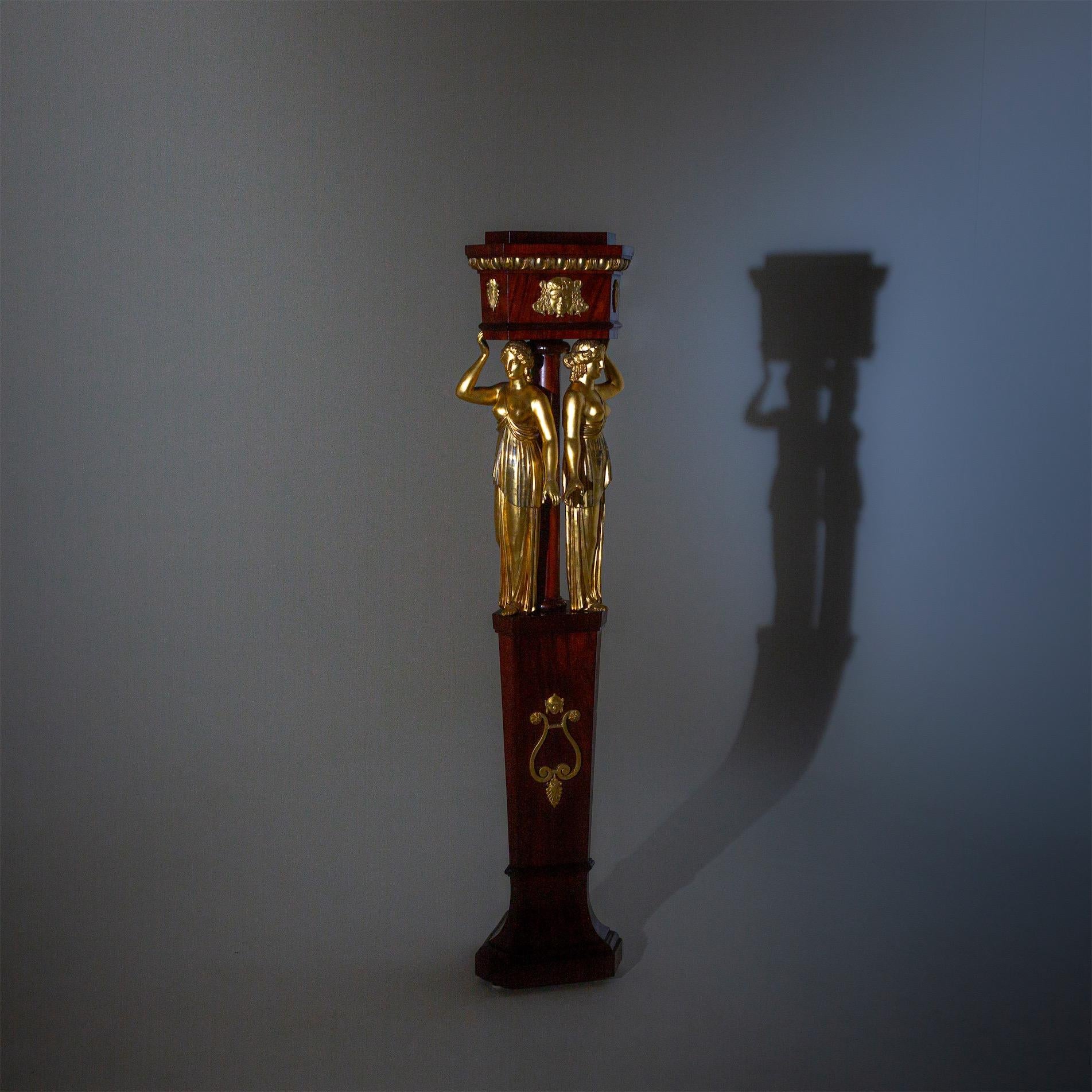 Empire Torchère, Vienna, Around 1800 3