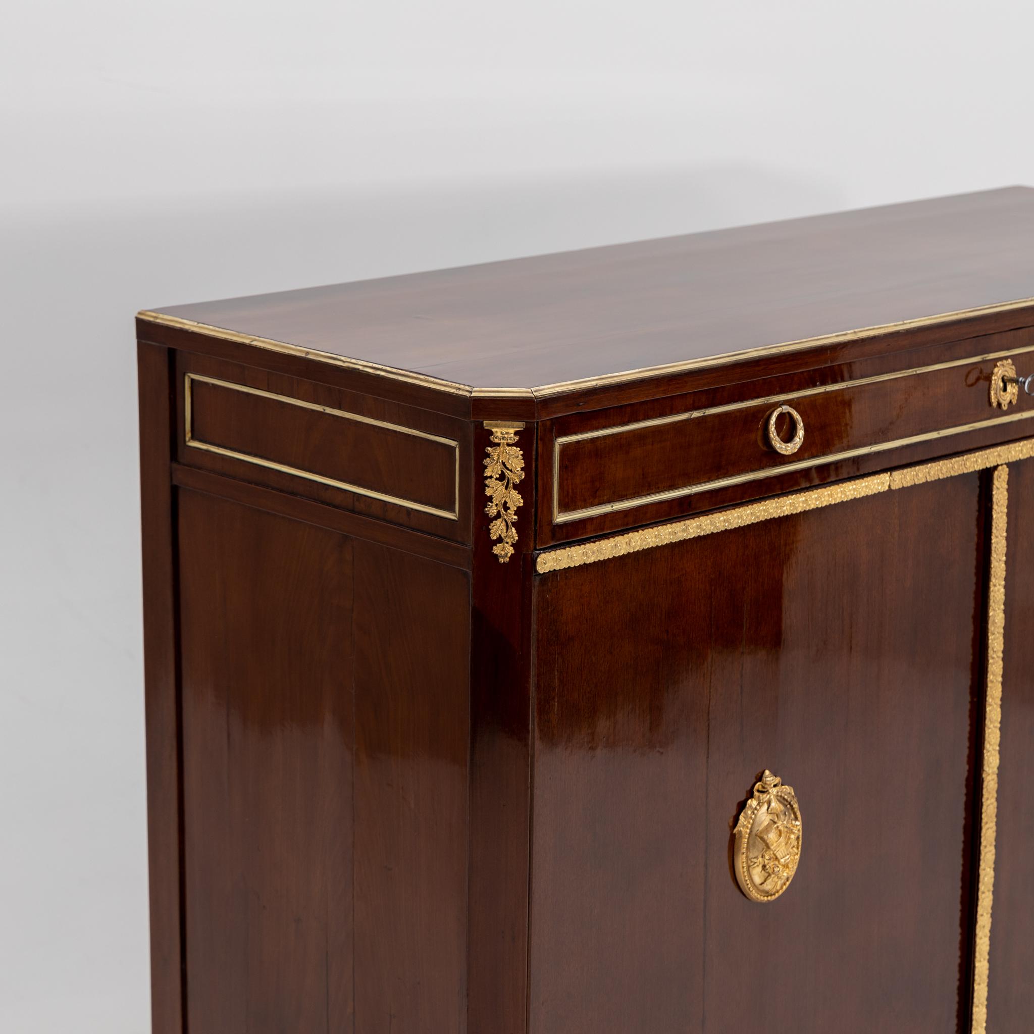 Empire Trumeau Cabinet, Early 19th Century 2