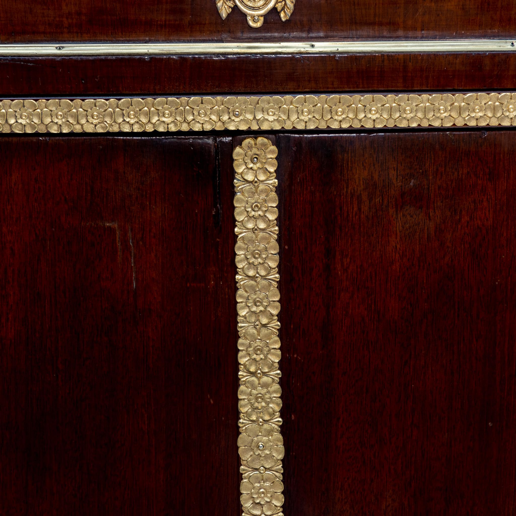 Empire Trumeau Cabinet, Early 19th Century 4