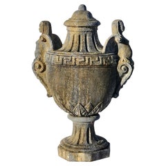 PAIR OF EMPIRE VASE - PILLAR GOBLET WITH SPHINXES 21th Century