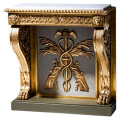 Empire Wall Console by P. G. Bylander, Gothenburg/Sweden, First Half of 19th C.