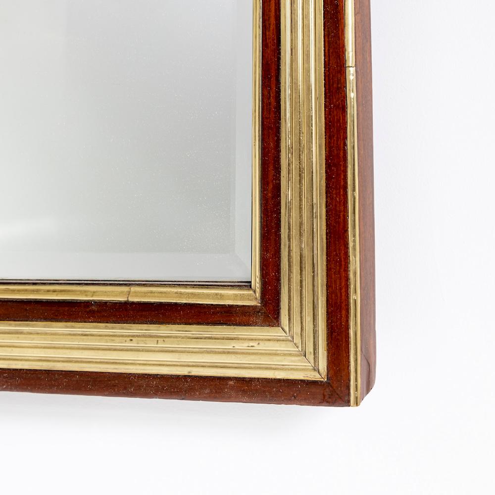 Facetté Miroir mural Empire, États baltiques, vers 1810 en vente
