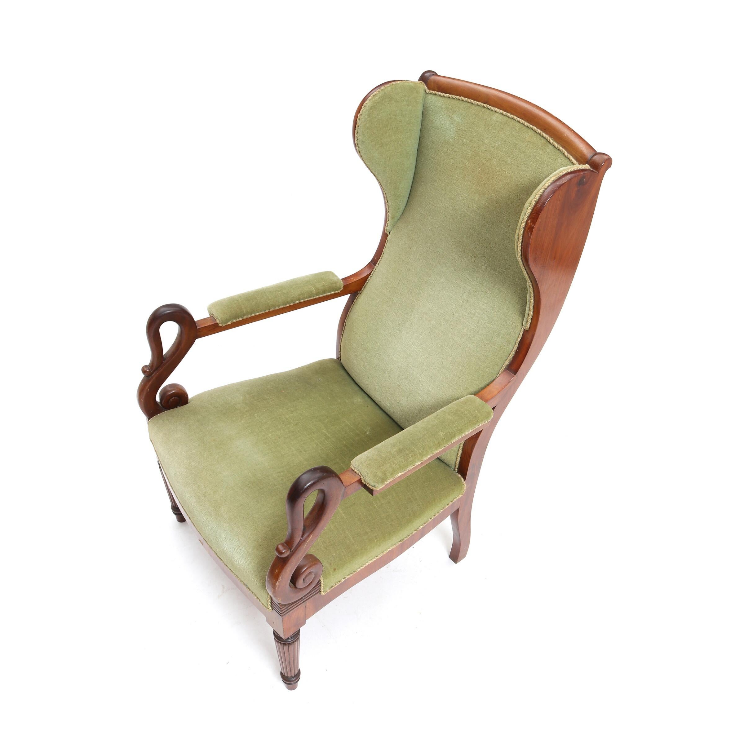 Empire Revival Empire Wingback Chair