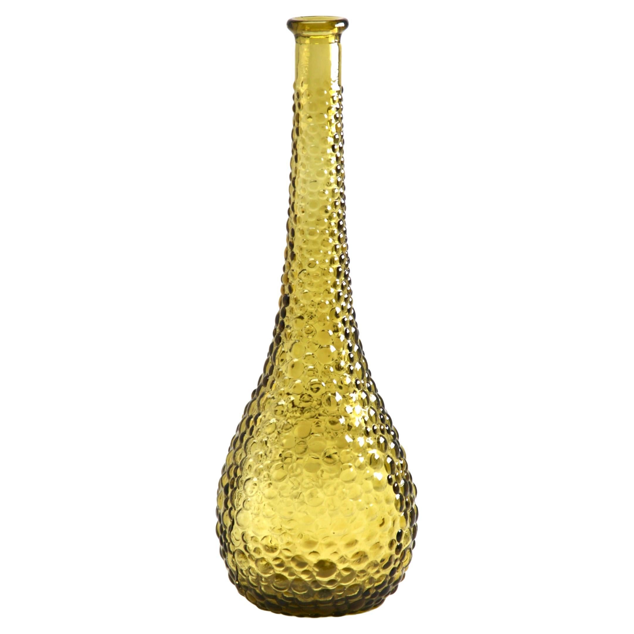 Empoli „Florence, Italien“ Große Vase „Soliflower“ aus Opal, 1960er Jahre