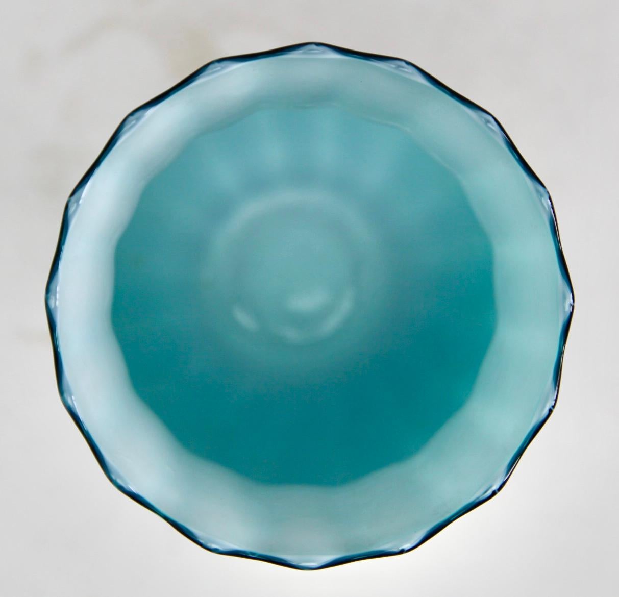 Empoli 'Florenz, Italien' Set Optisches Glas auf Fuß im Angebot 7